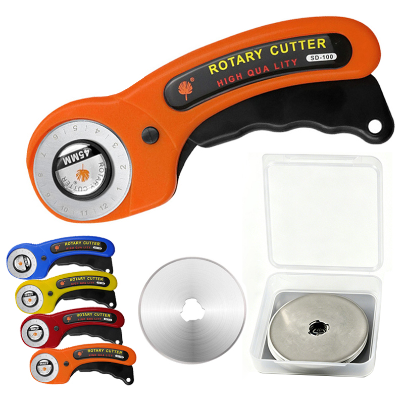 Rotary Cutter For Fabric 45Mm - Cortador Rotatorio de Tela con Cuchilla