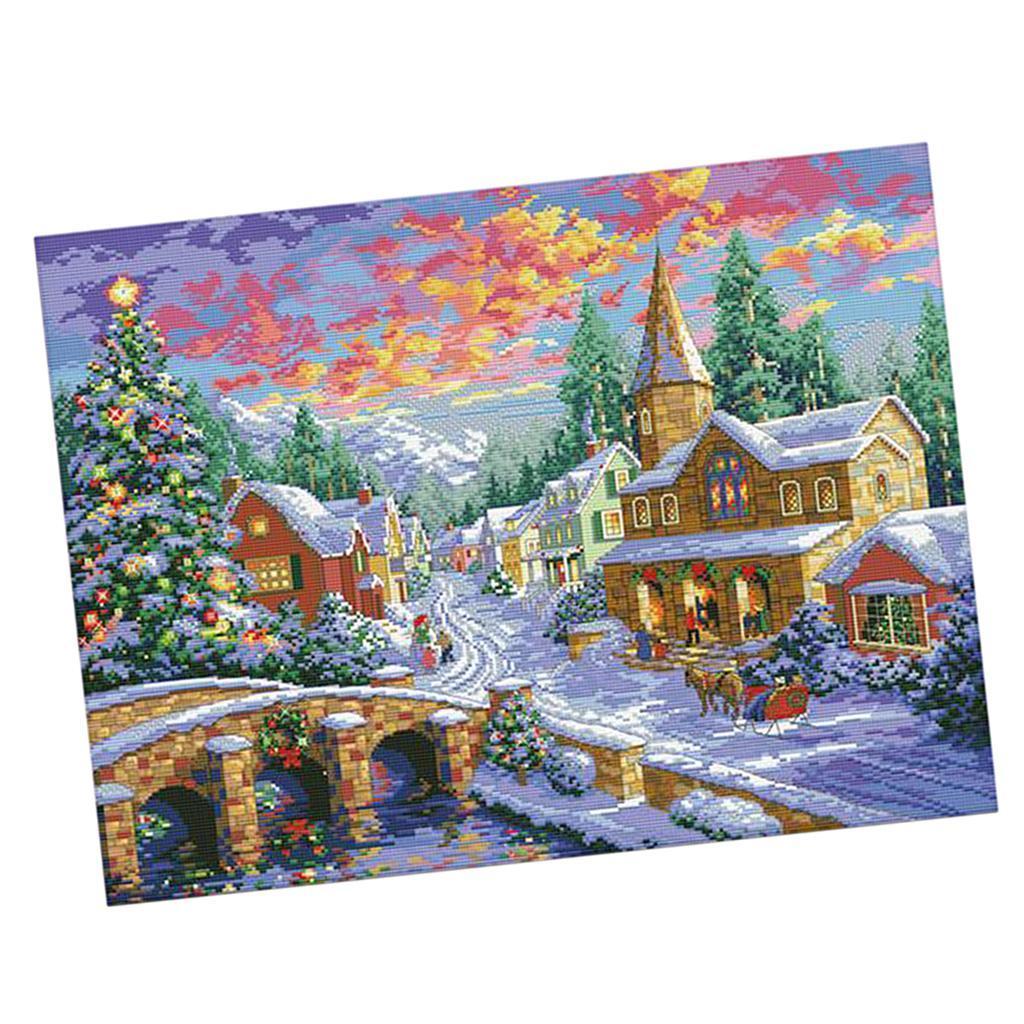Cross Stitch Stamped Kits Beginners - Kit de Punto de Cruz Estampado