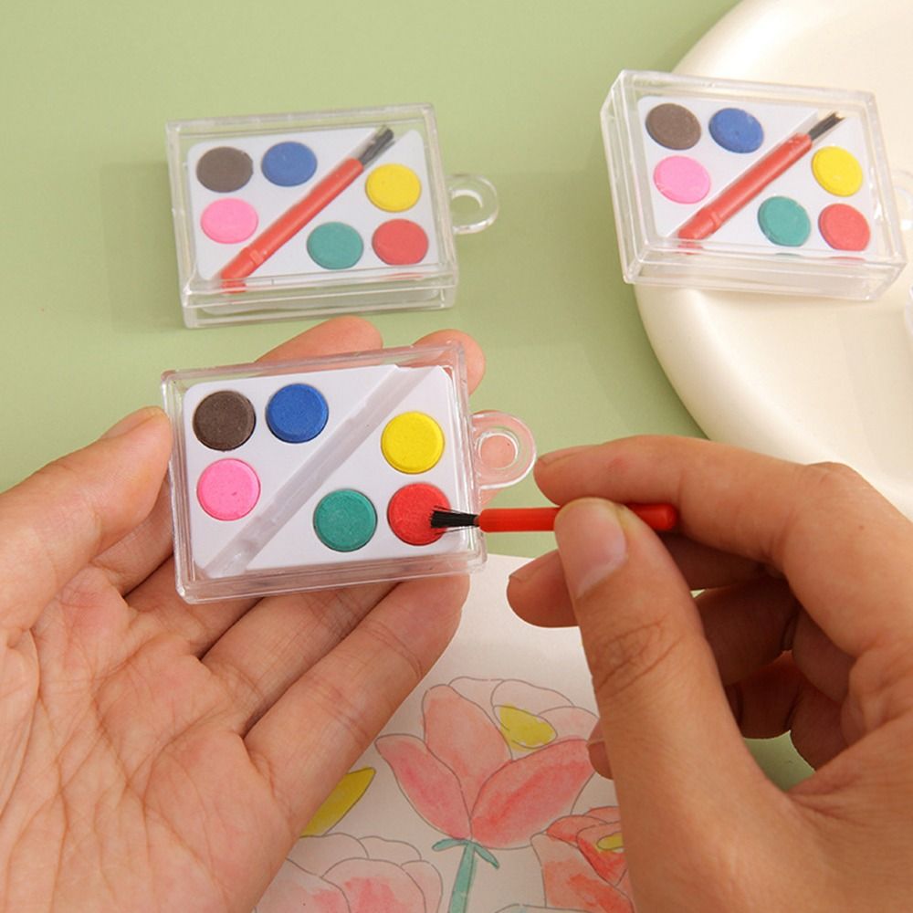 Watercolor Paint Set Solid Pigment - Juego de pintura de acuarela con