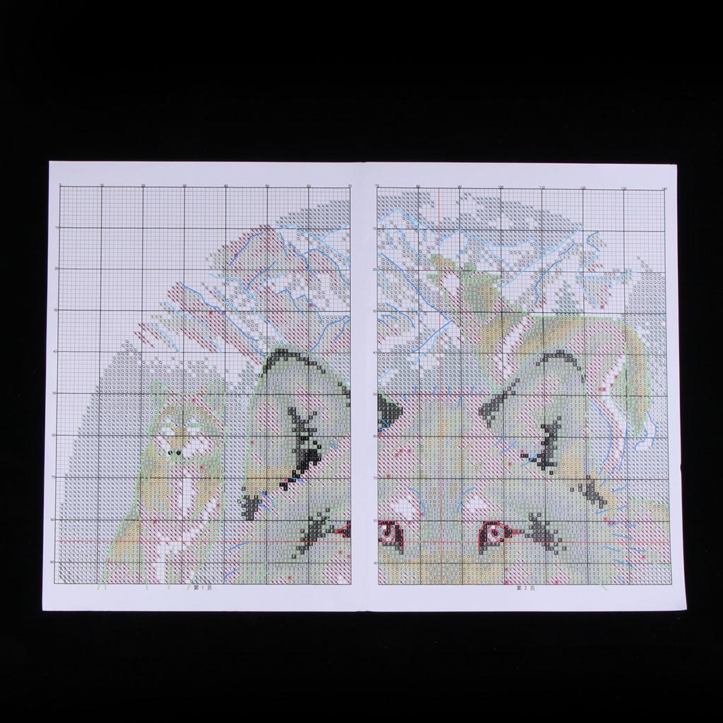 Cross Stitch Stamped Kits Beginners - Kits de Punto de Cruz Estampados,