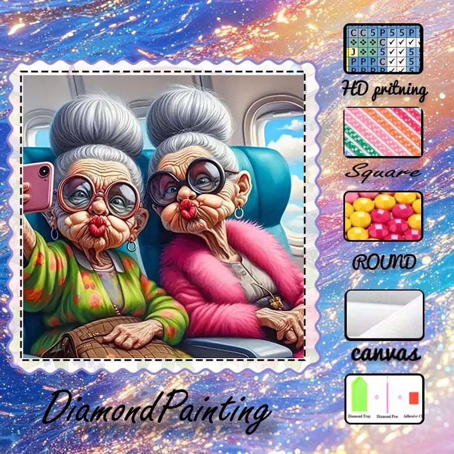 5D Diamond Painting Kit Full Drill - 1 pieza de tela flocada 5D
