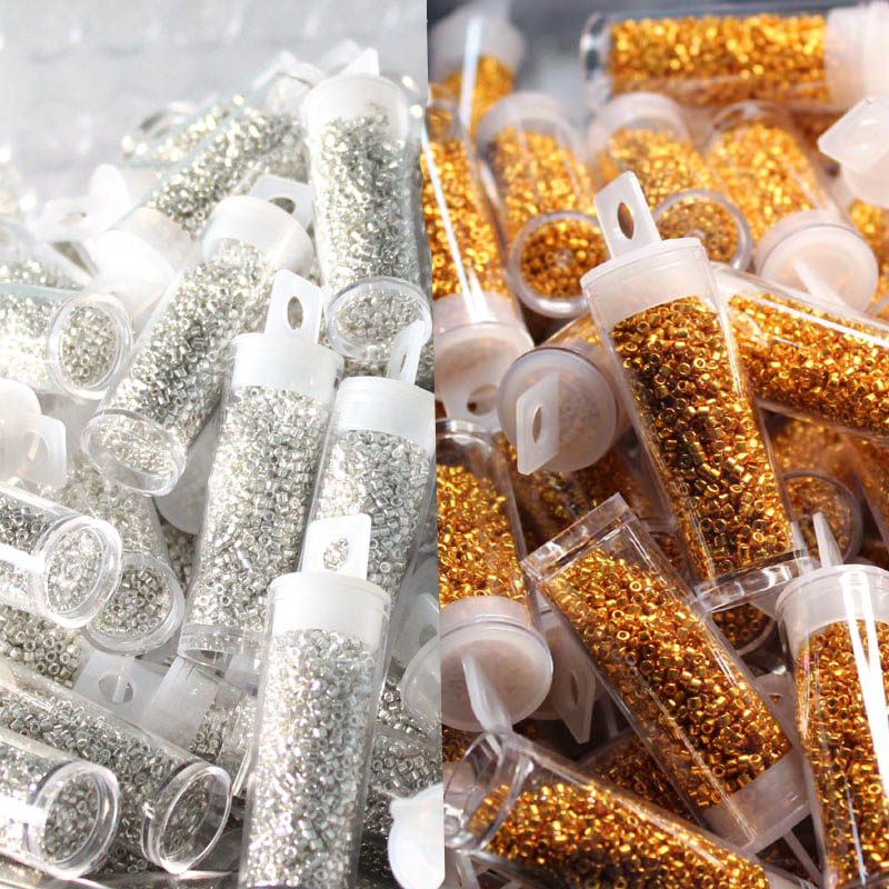 Glass Seed Beads 2Mm Jewelry Making - Cuentas de vidrio japonesas MKU, colores