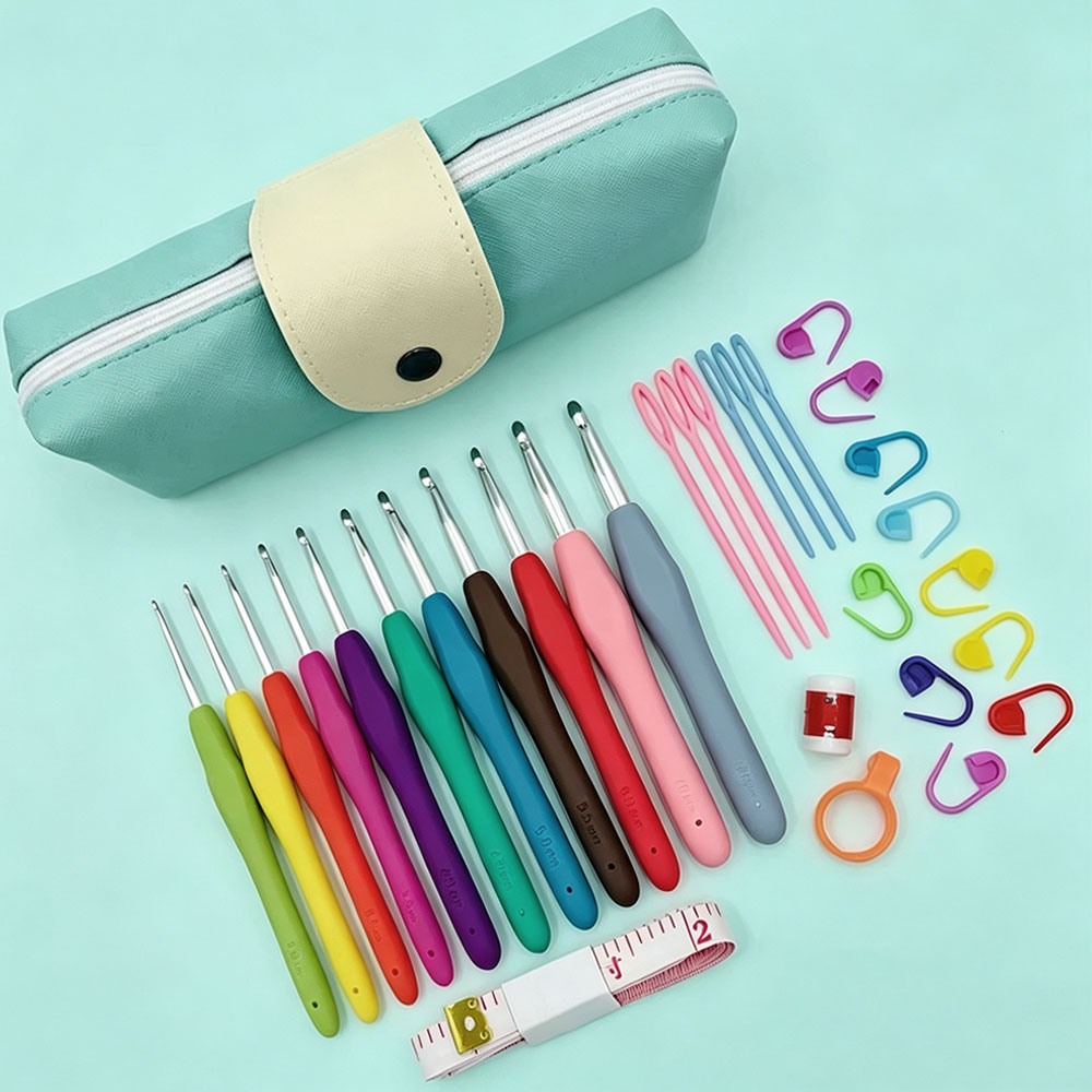 Sewing - Juego de 37 Agujas de Ganchillo