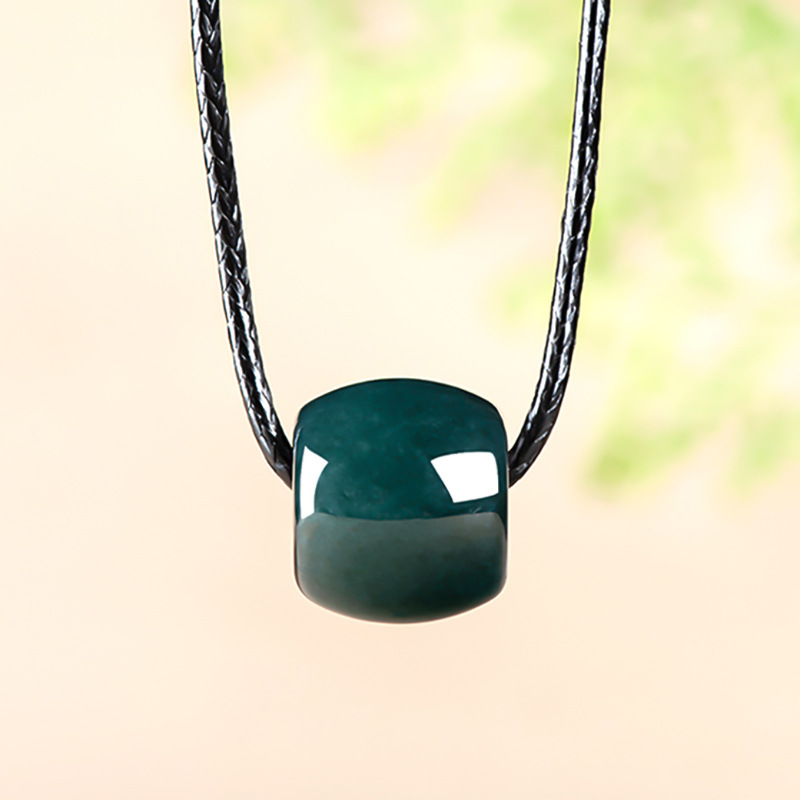 Beading - Colgante de Jadeíta Natural de Myanmar,