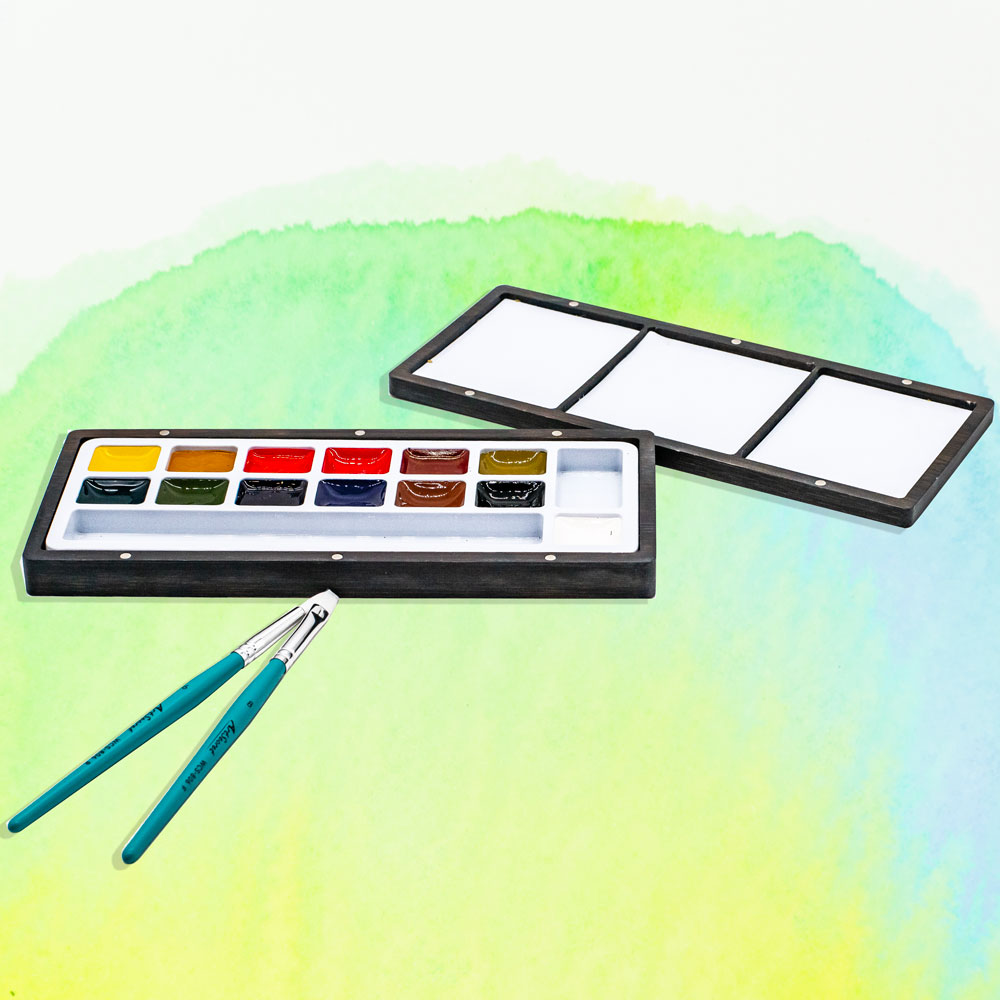ArtSecret 13 Juego de paleta d - Watercolor Paint Set Solid Pigment reseña y precio