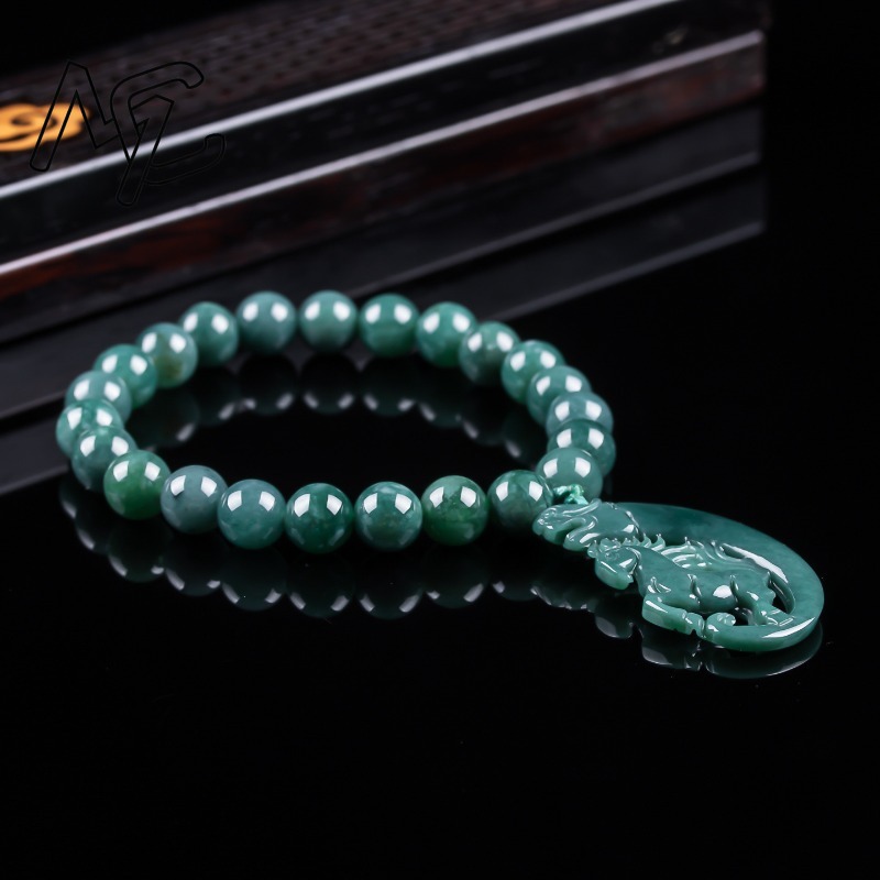 Pulsera de Jadeíta Natural Azu - Beading reseña y precio