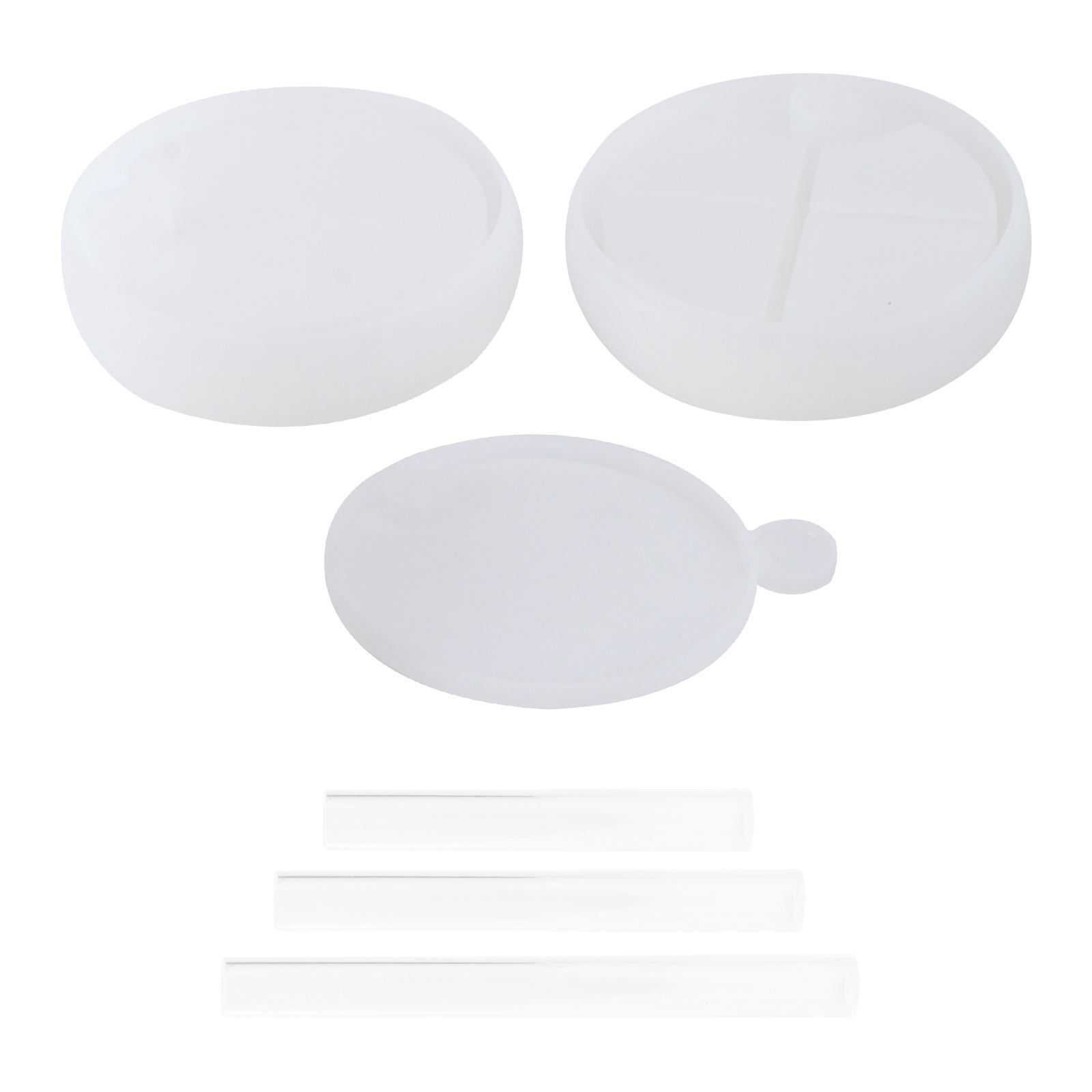 Juego de 6 Moldes de Silicona  - Silicone Epoxy Resin Molds Set reseña y precio