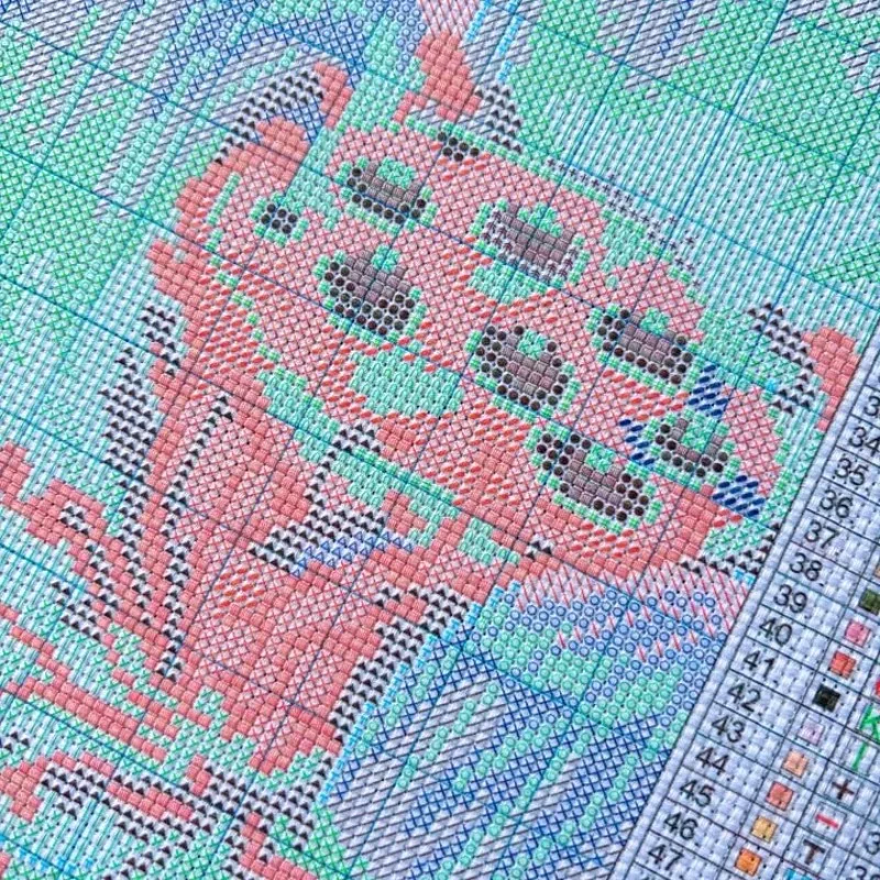 |   Kit de bordado de punto de - Cross Stitch Stamped Kits Beginners reseña y precio
