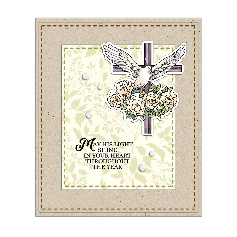 Sellos transparentes Mangocraf - Clear Silicone Stamps For Card Making reseña y precio