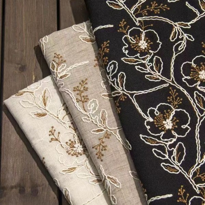 Tela de encaje de tul bordado, - Sewing reseña y precio