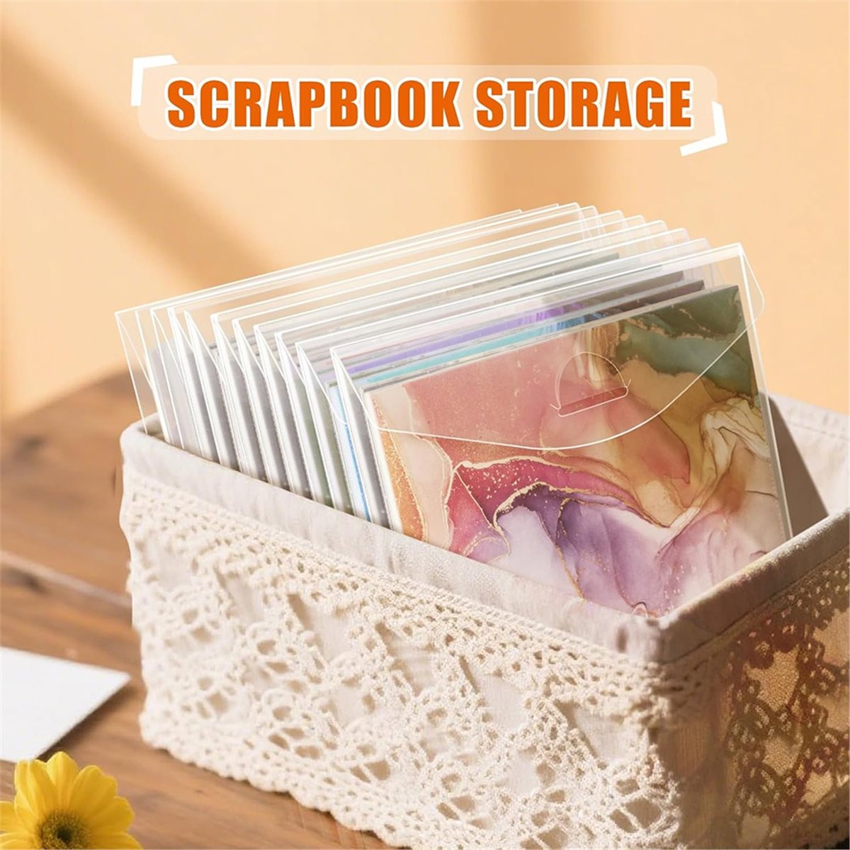 (A02R) Almacenamiento para álb - Scrapbooking reseña y precio
