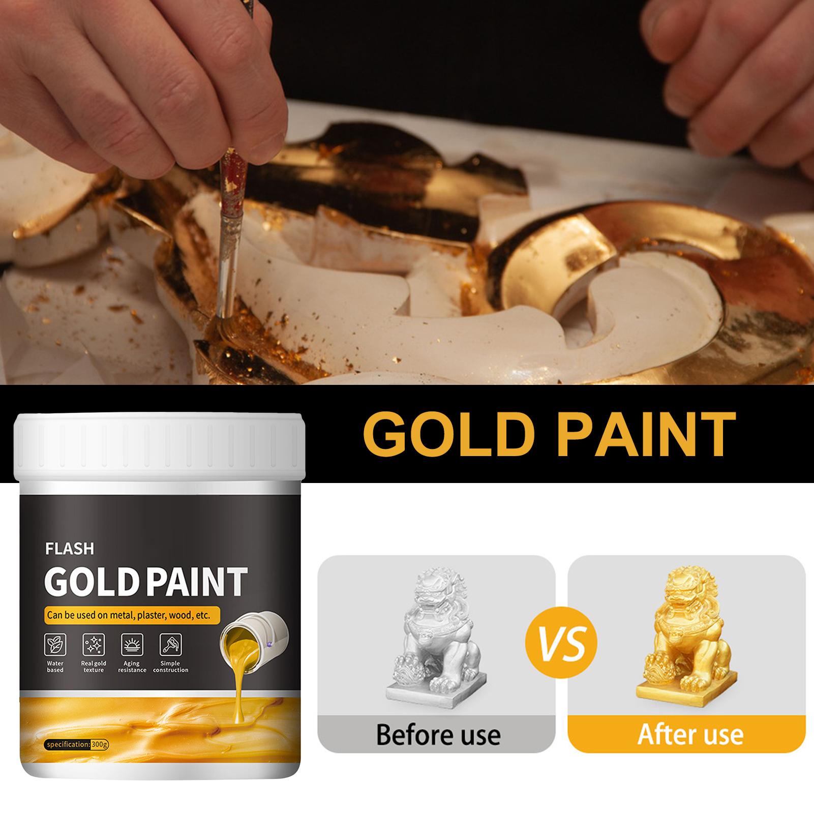 Pintura Dorada Líquida de 300g - Painting Supplies reseña y precio