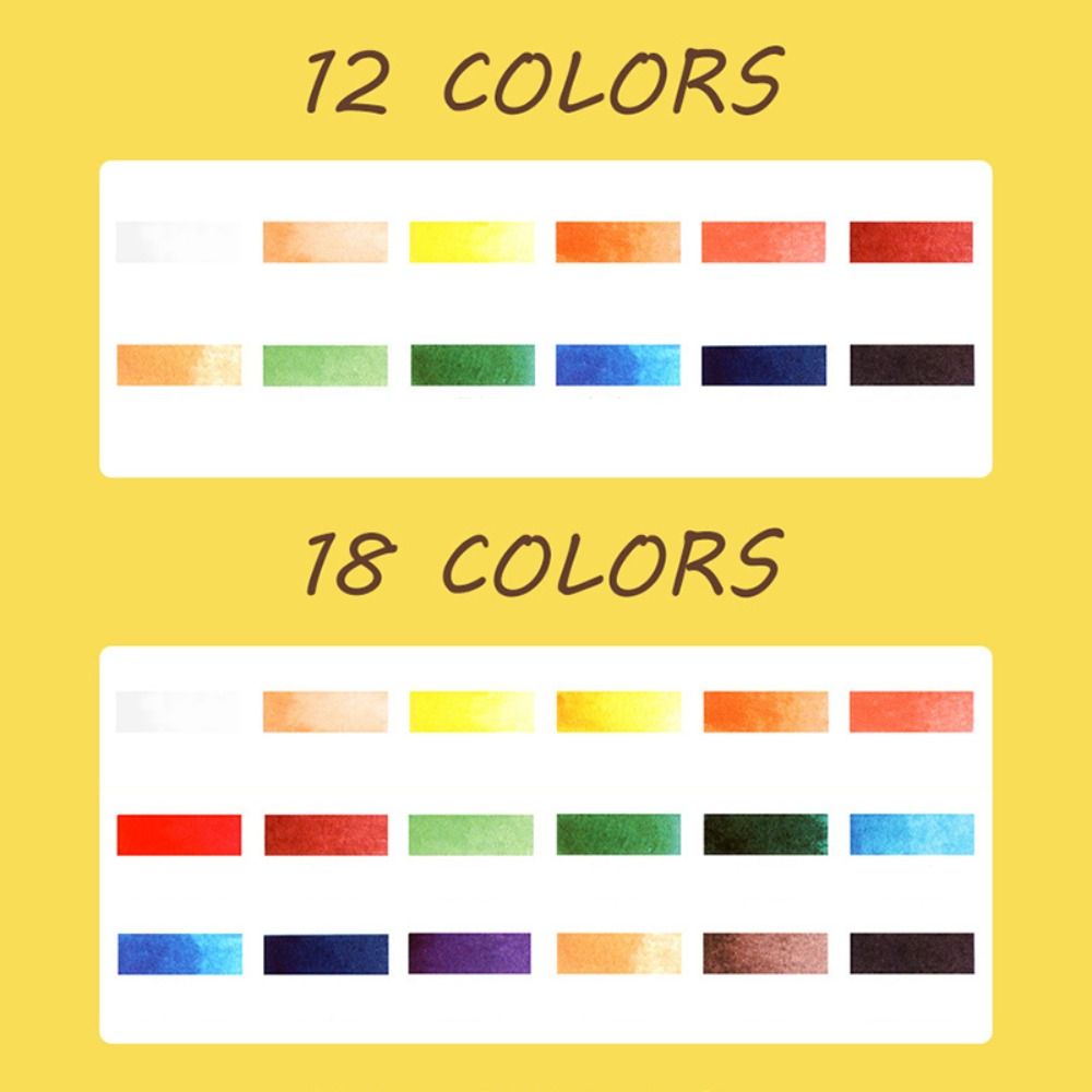Juego de Pintura de Acuarela P - Watercolor Paint Set Solid Pigment reseña y precio