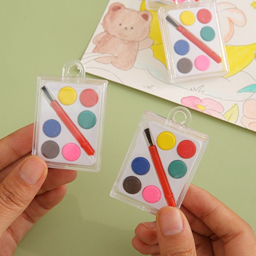 Juego de pintura de acuarela c - Watercolor Paint Set Solid Pigment reseña y precio