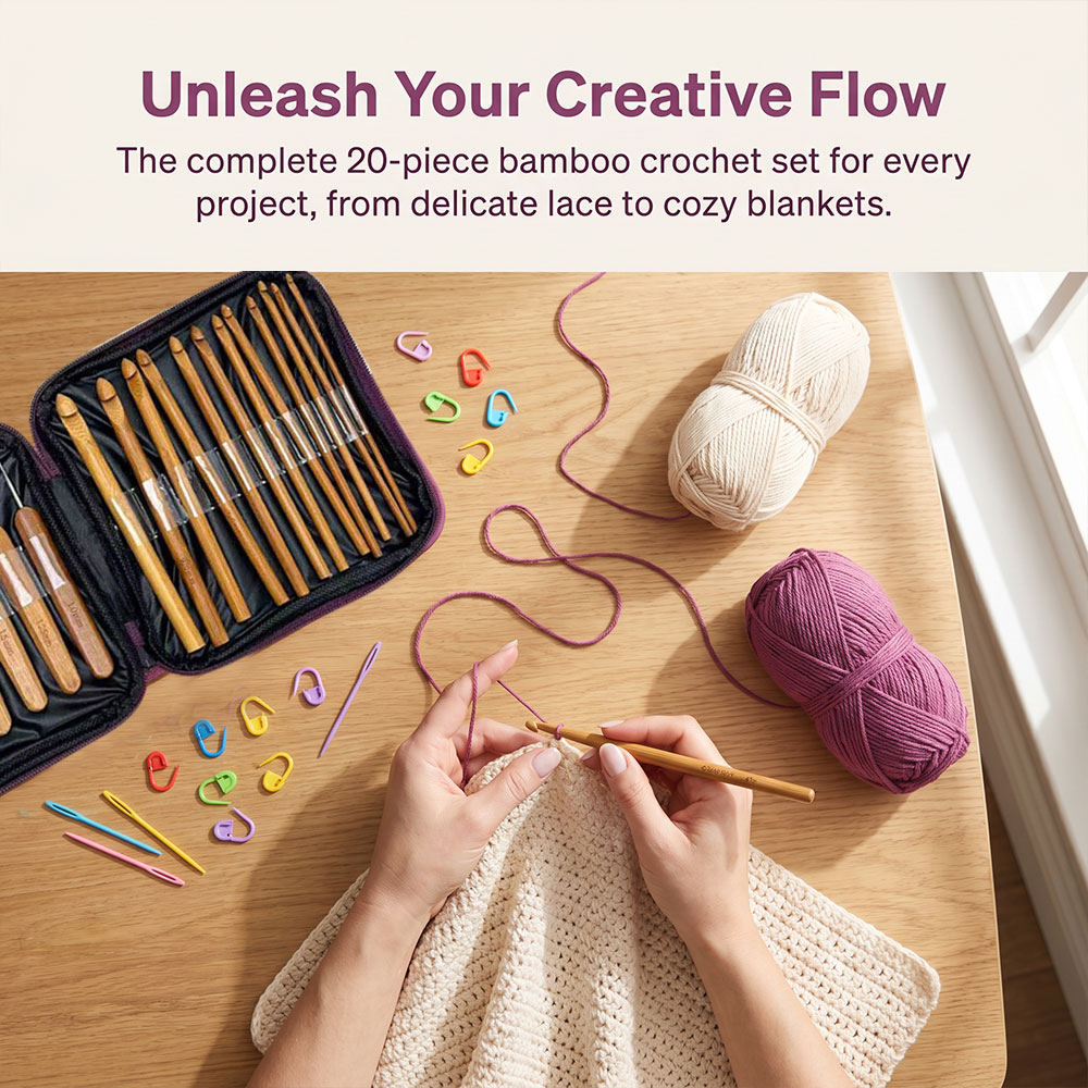 Juego de 74 Ganchos de Crochet - Craft Tools reseña y precio