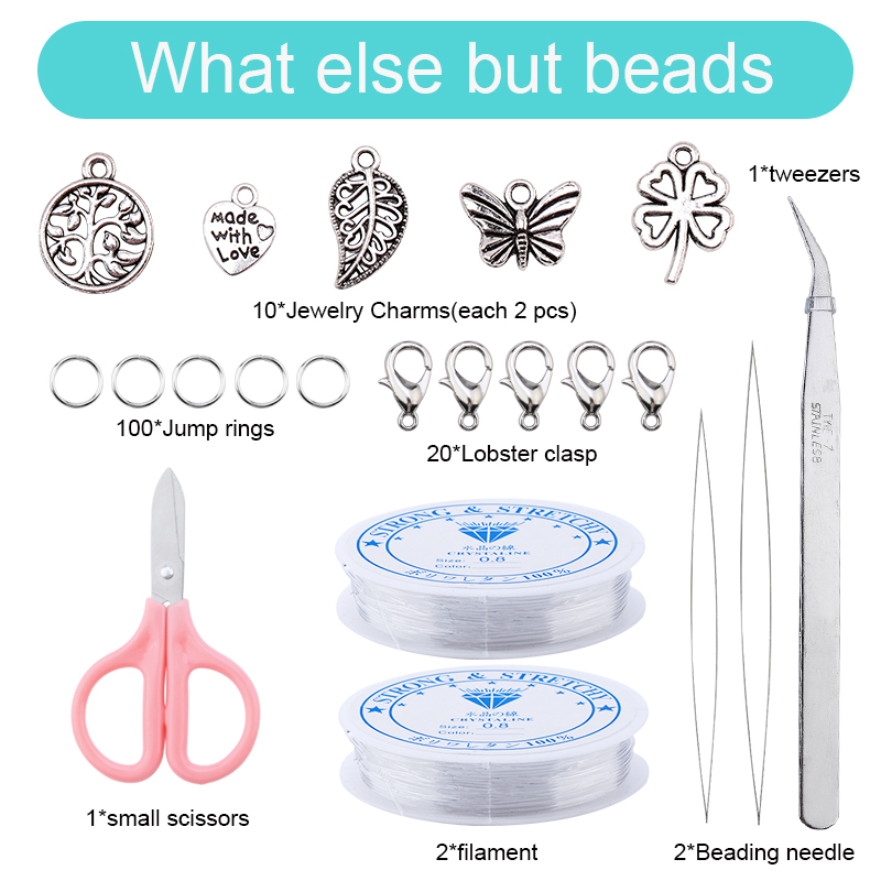 Kit de fabricación de joyas de - Glass Seed Beads 2Mm Jewelry Making reseña y precio