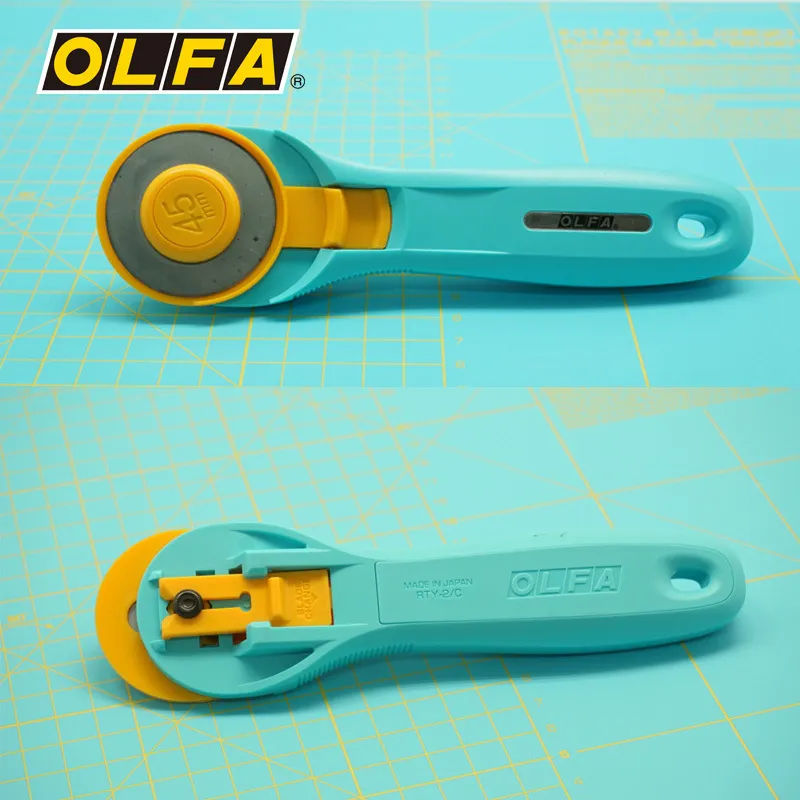 Olfa-cuchilla rotativa para co - Rotary Cutter For Fabric 45Mm reseña y precio