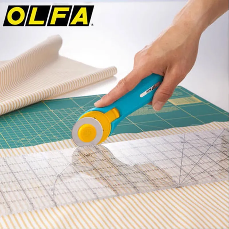 Olfa-cuchilla rotativa para co - Rotary Cutter For Fabric 45Mm reseña y precio