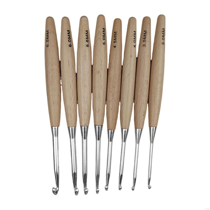 Gancho ganchillo ergonómico pa - Wooden Crochet Hooks Ergonomic Handle reseña y precio