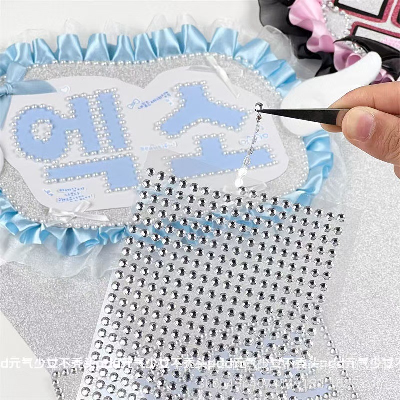 Pegatinas 3D de Perlas y Diama - Scrapbooking reseña y precio