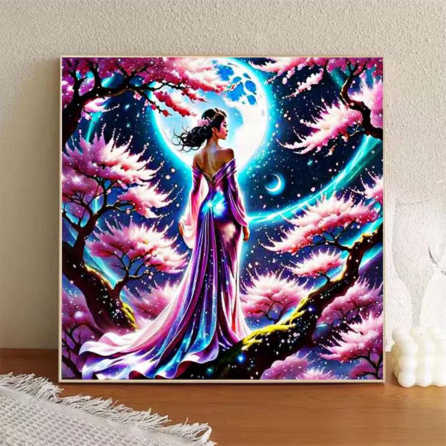 1 pieza de tela flocada 5D DIY - 5D Diamond Painting Kit Full Drill reseña y precio
