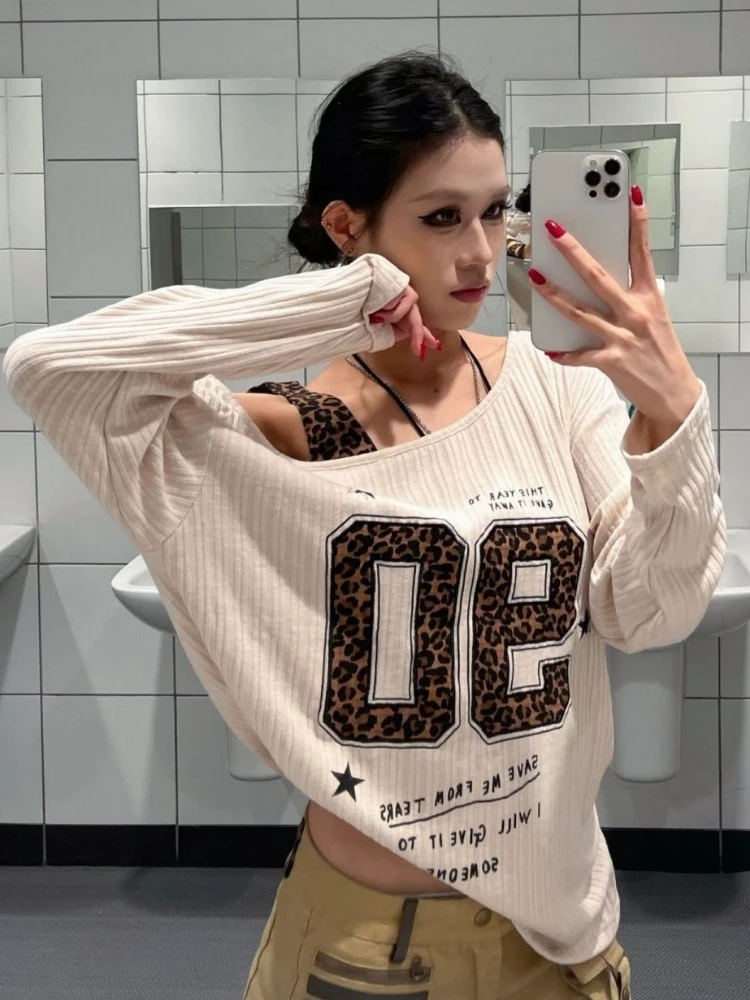 Camiseta Y2K con estampado de  - Embroidery reseña y precio