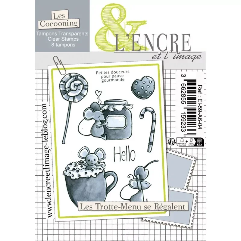 Sellos franceses, sellos de si - Clear Silicone Stamps For Card Making reseña y precio