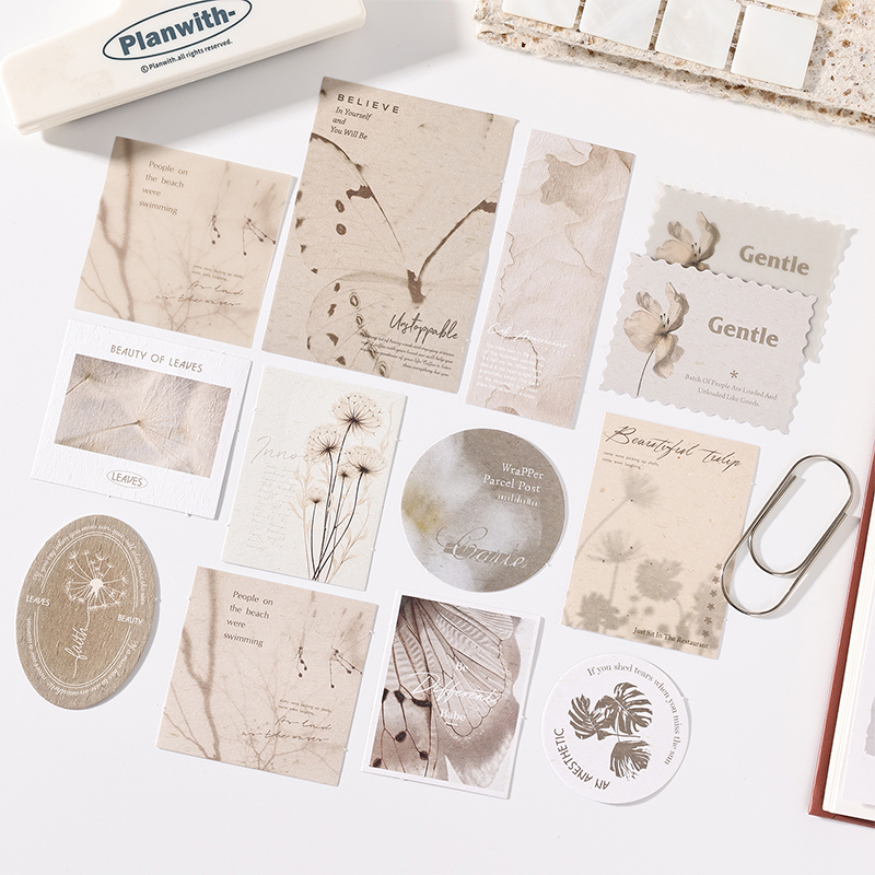 JIANQI 30 Uds. De papel Vintag - Vintage Junk Journal Scrapbooking Paper reseña y precio