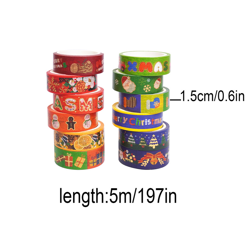 12 rollos de cinta Washi vinta - Scrapbooking reseña y precio