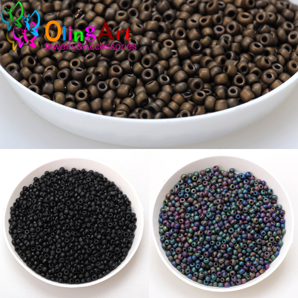 Cuentas de semilla de cristal  - Glass Seed Beads 2Mm Jewelry Making reseña y precio