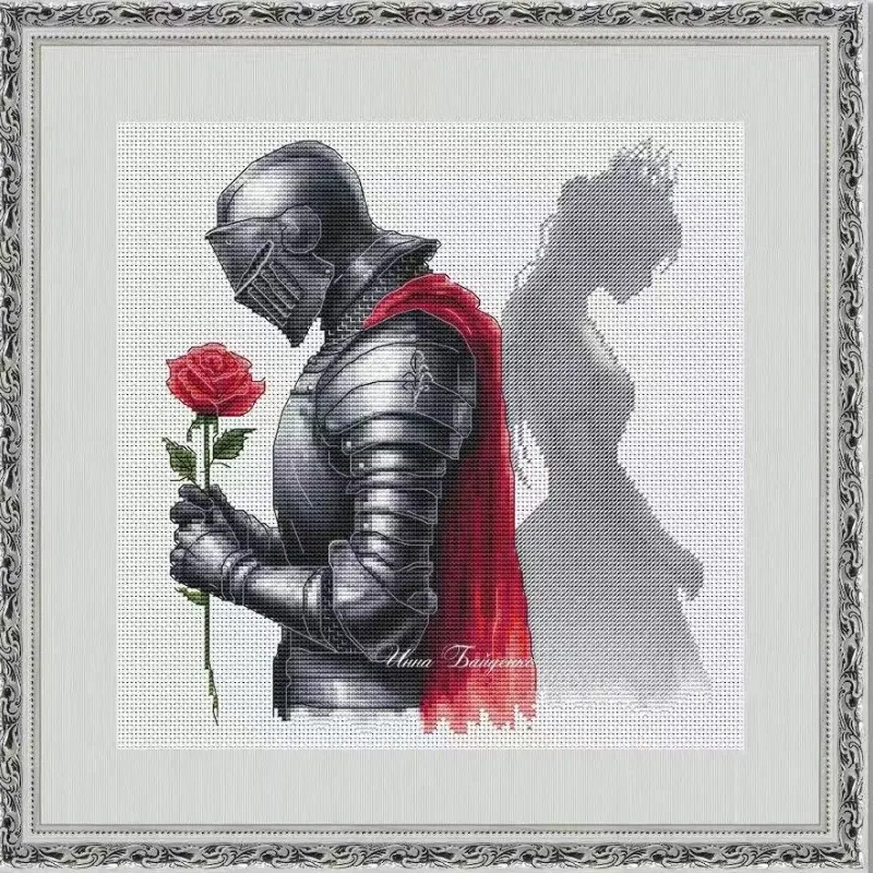 [[CC4971 - Caballero enamorado - Cross Stitch Stamped Kits Beginners reseña y precio