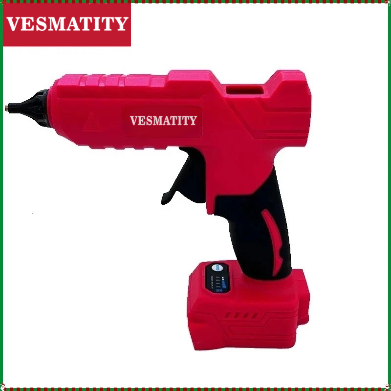 Pistola de pegamento caliente  - Hot Melt Glue Gun Cordless reseña y precio