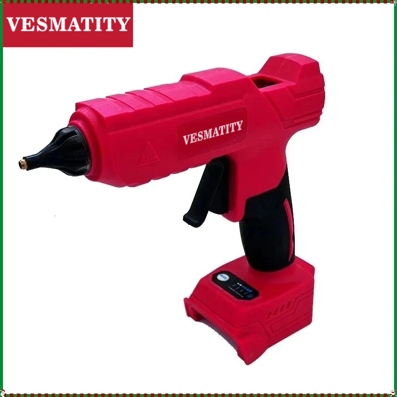 Pistola de pegamento caliente  - Hot Melt Glue Gun Cordless reseña y precio