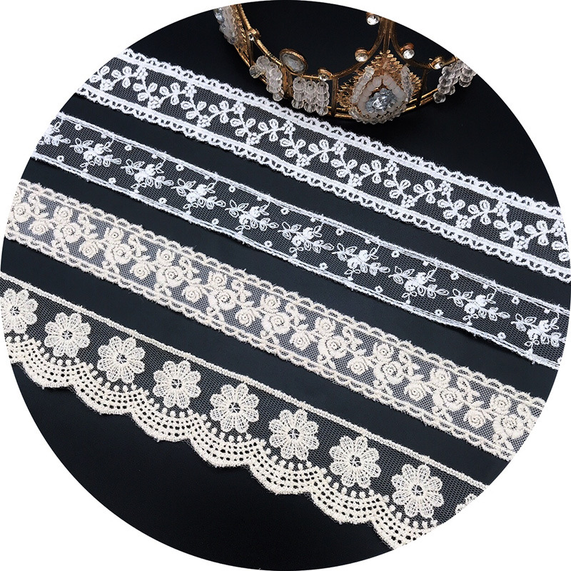 3 yardas/lote bordado blanco B - Cotton Embroidery Thread Skeins reseña y precio