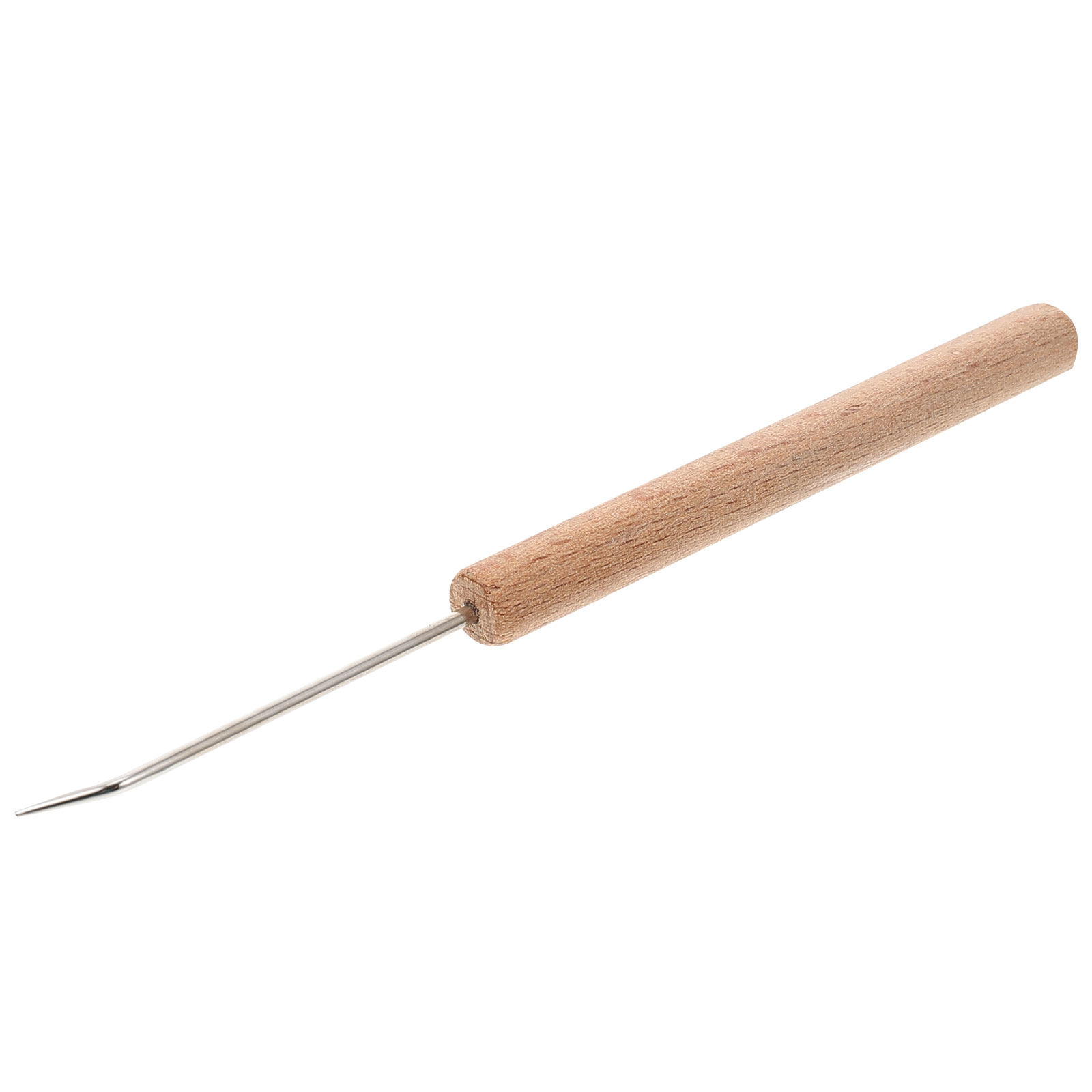 1 unidad de ganchos de ganchil - Wooden Crochet Hooks Ergonomic Handle reseña y precio