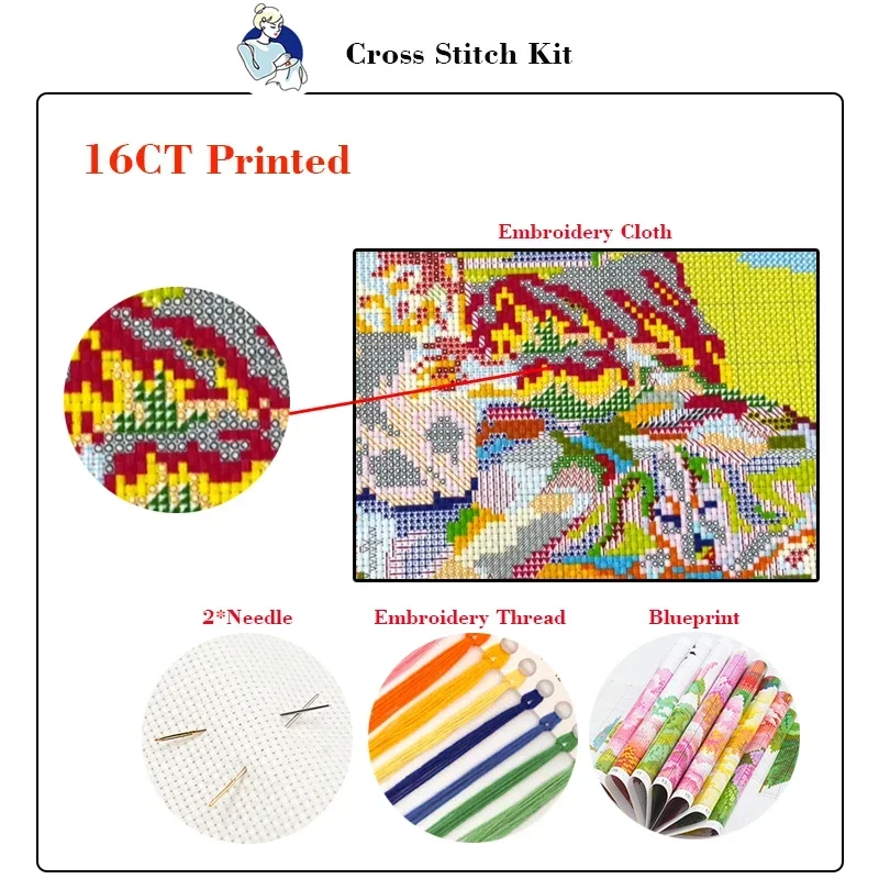 Kit de punto de cruz Joy Sunda - Cotton Embroidery Thread Skeins reseña y precio