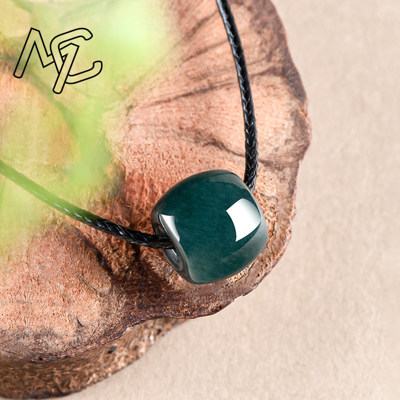 Colgante de Jadeíta Natural de - Beading reseña y precio