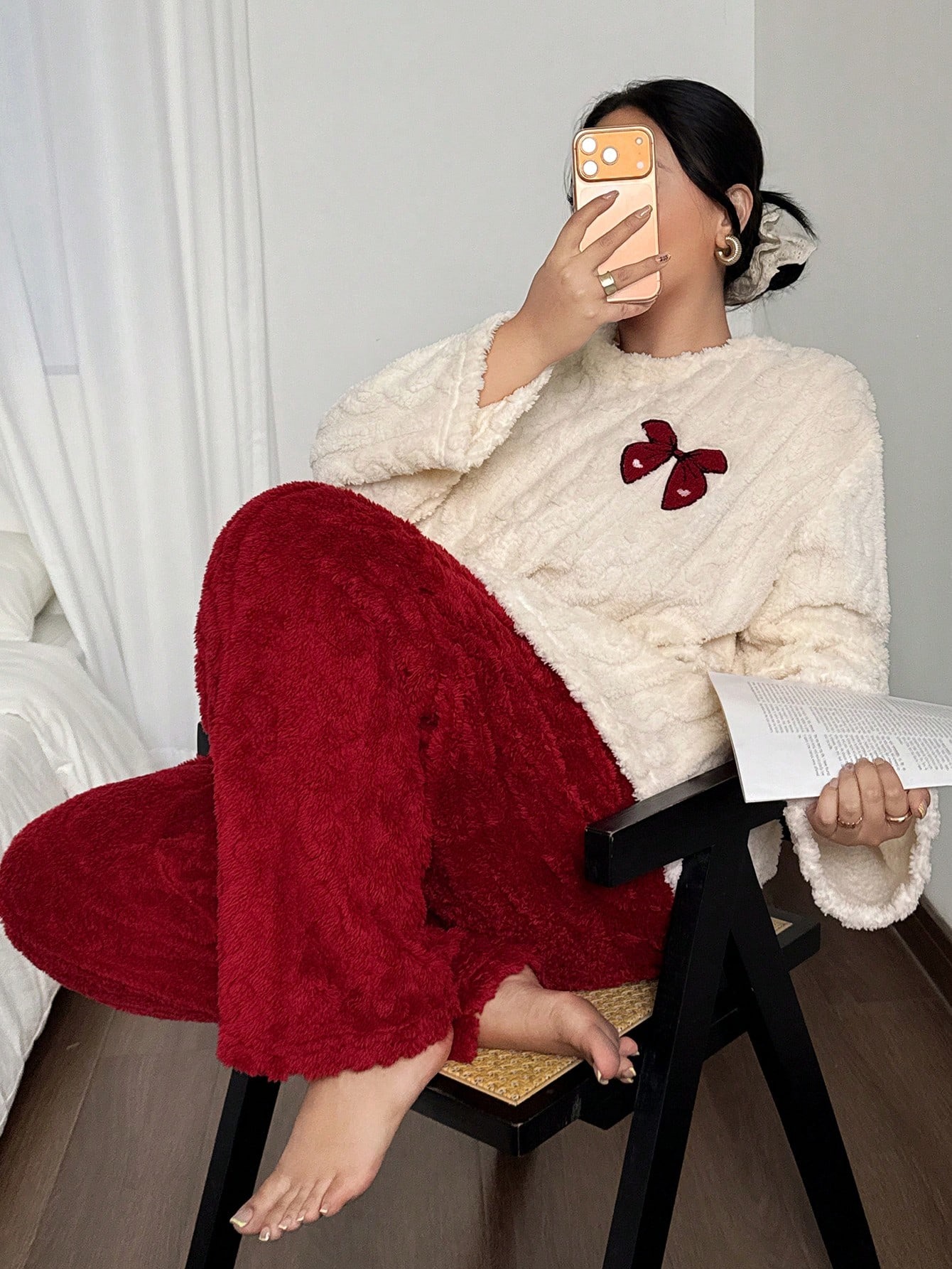 Pijamas de Franela Gruesa para - Embroidery reseña y precio